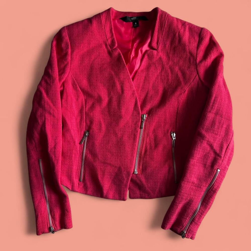 Redhot pink color vintage 90s